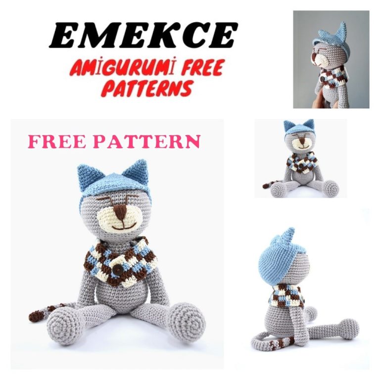 Whiskers and Yarn: Crafting Cuteness with the Amigurumi Mr. Cat – Free Crochet Pattern