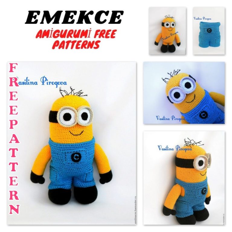 Craft Your Own Minion: Amigurumi Minion Free Crochet Pattern