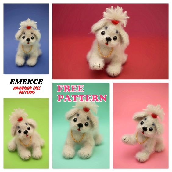 Crafting Cuteness: Discover the Amigurumi Little Cute Dog – Free Crochet Pattern