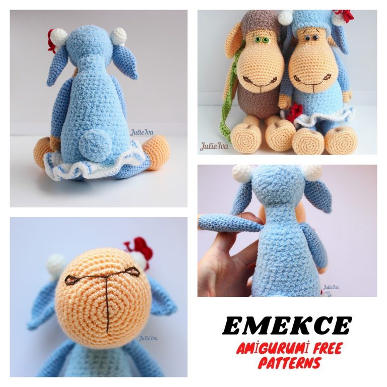 Crafting Cuteness: Amigurumi Cute Sheep Free Crochet Pattern