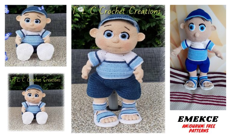 Amigurumi Baby Charlie Free Crochet Pattern