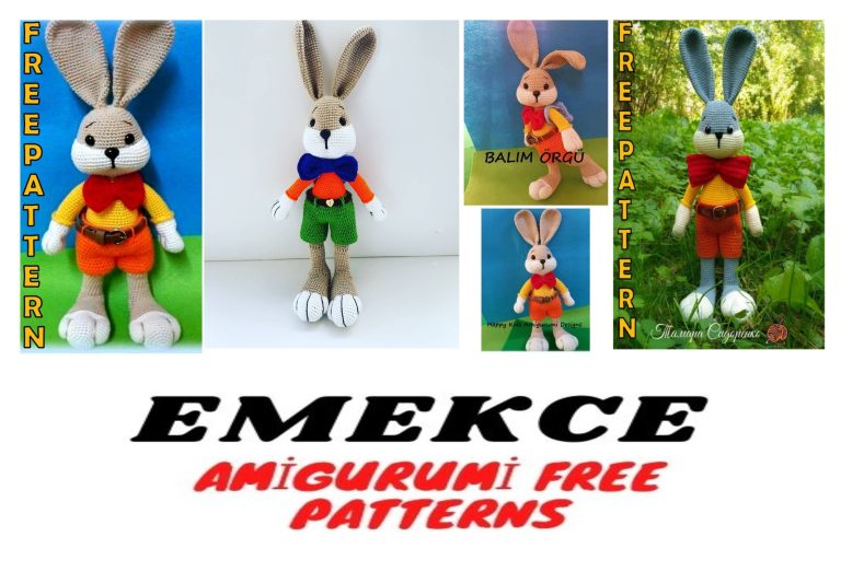 Amigurumi Hooded Bunny Free Crochet Pattern