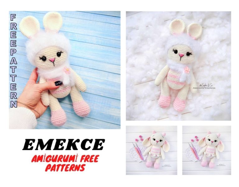 Cute Bunny Amigurumi Free Crochet Pattern