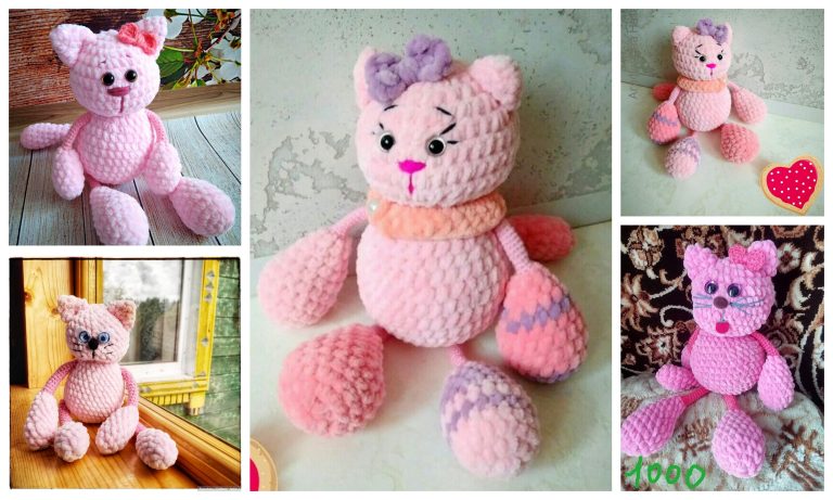 Amigurumi Velvet Cat Free Crochet Pattern