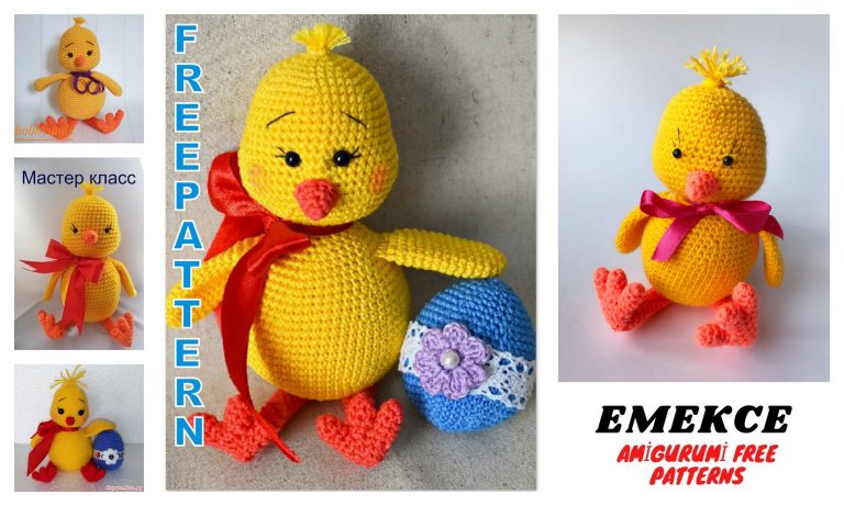 Craft Your Own Cute Chick with Our Free Amigurumi Crochet Pattern