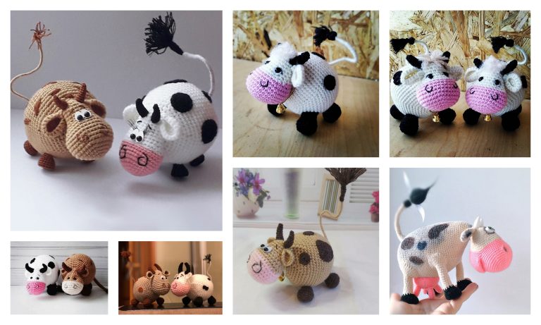 Amigurumi Little Cow Free Crochet Pattern