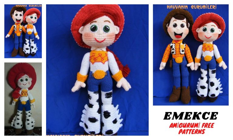 Amigurumi Cowgirl Free Crochet Pattern