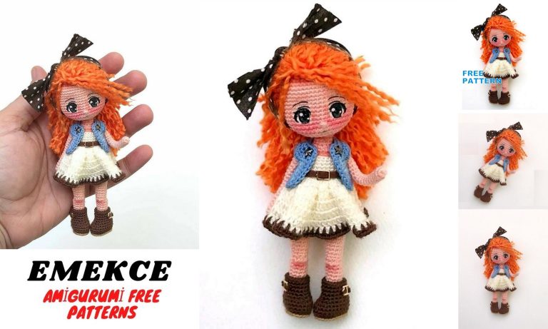 Amigurumi Doll Elena Free Crochet Pattern