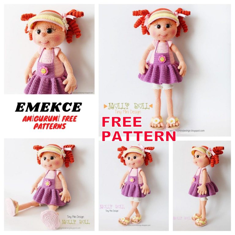 Amigurumi Molli Doll Free Crochet Pattern