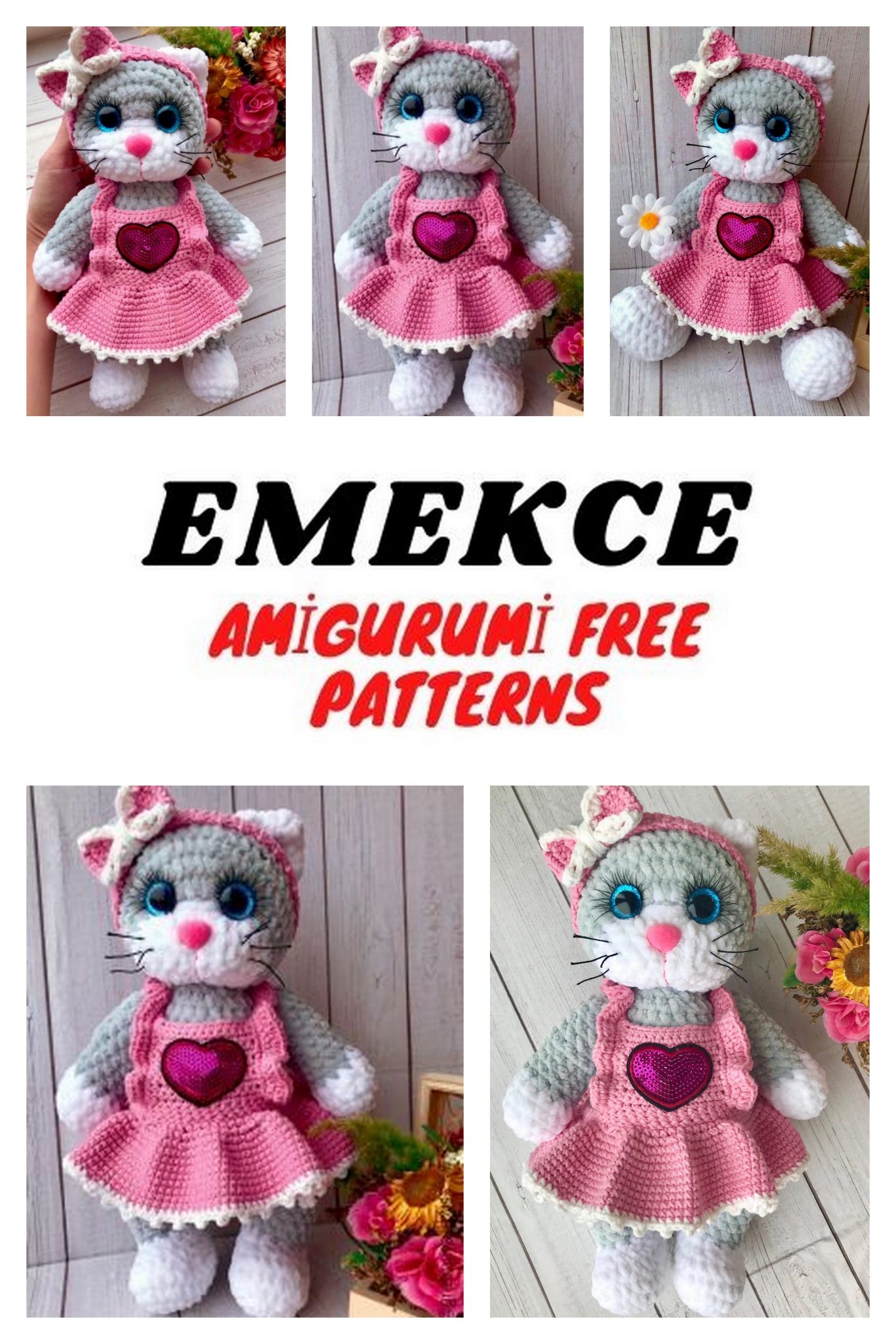 Amigurumi Velvet Female Cat Free Crochet Pattern – Create Your Own ...