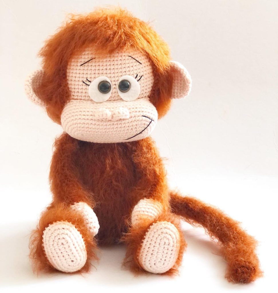 amigurumi monkey