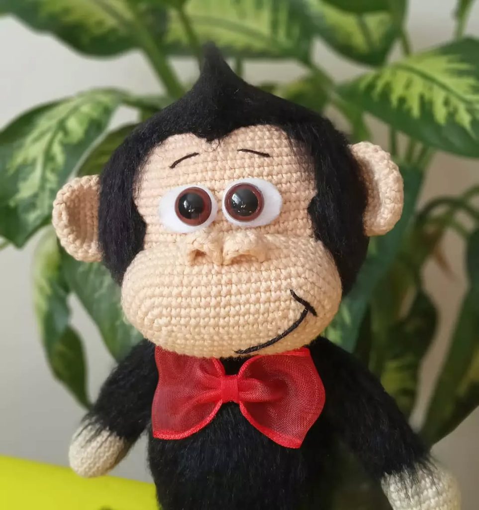 amigurumi monkey