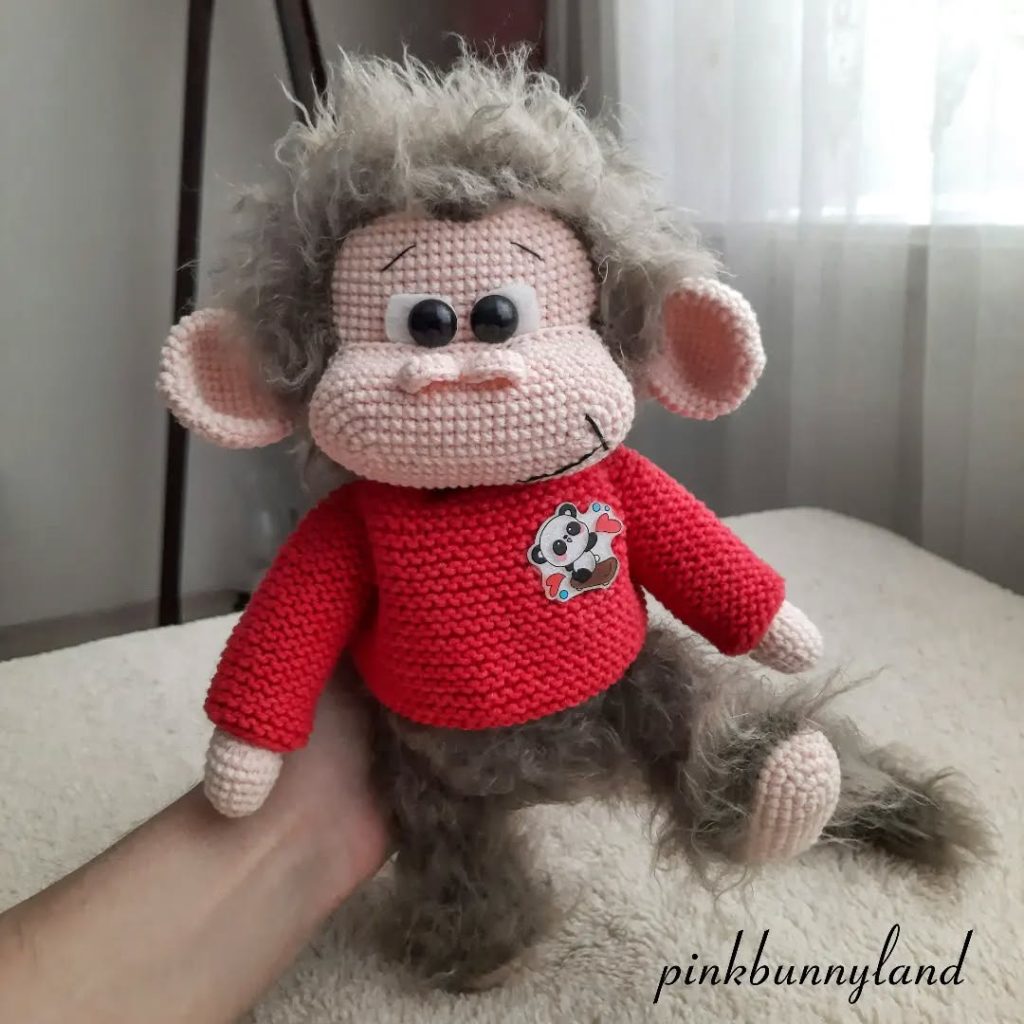 amigurumi monkey