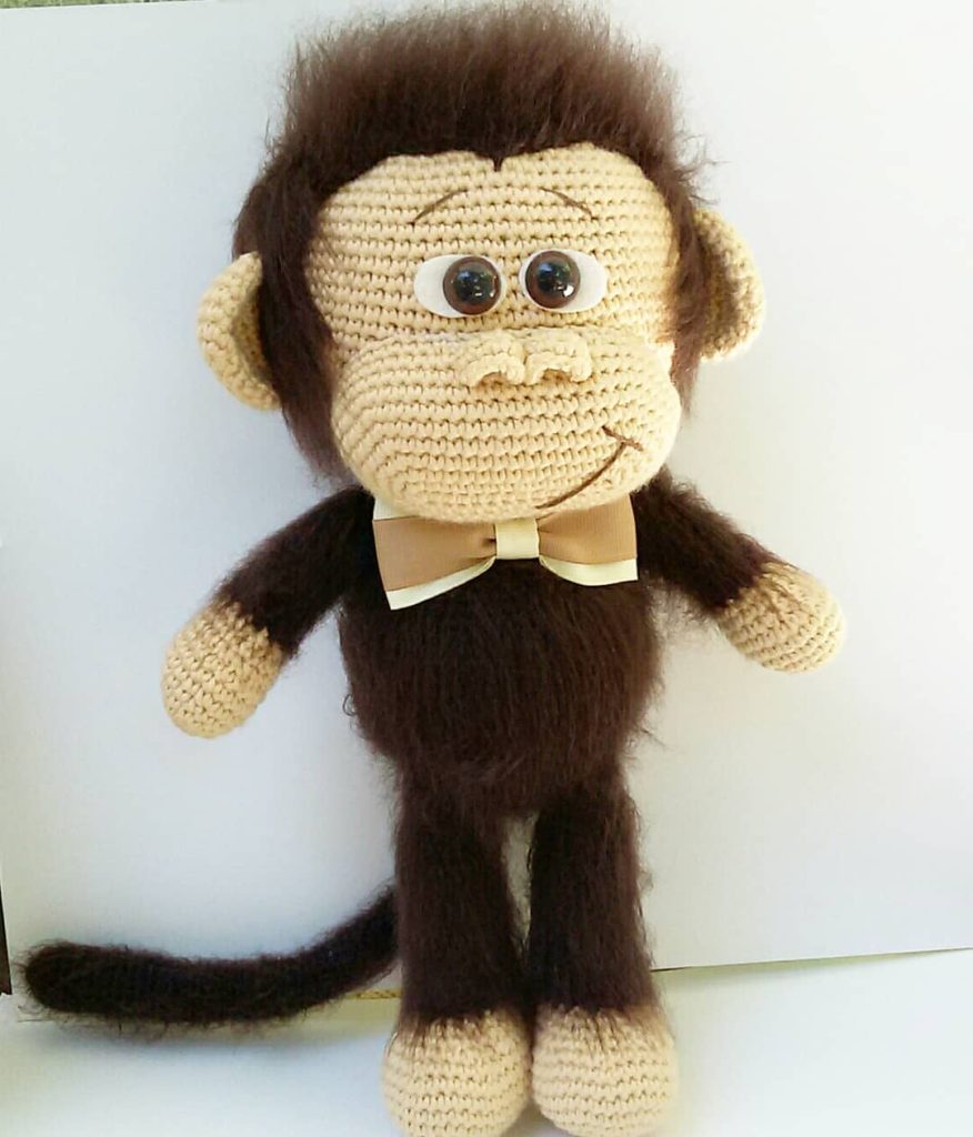 amigurumi monkey