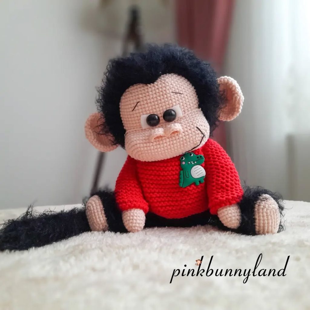 amigurumi monkey