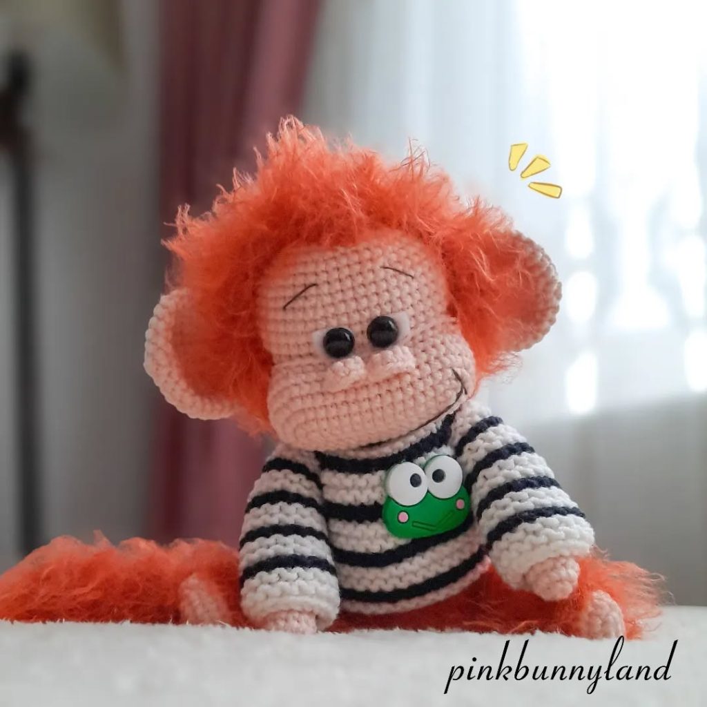 amigurumi monkey