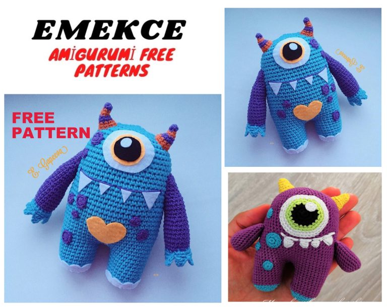 Crafting Whimsical Wonders: Free Amigurumi Monster Crochet Pattern Unleashed!