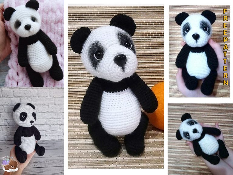 Amigurumi Panda Free Crochet Pattern