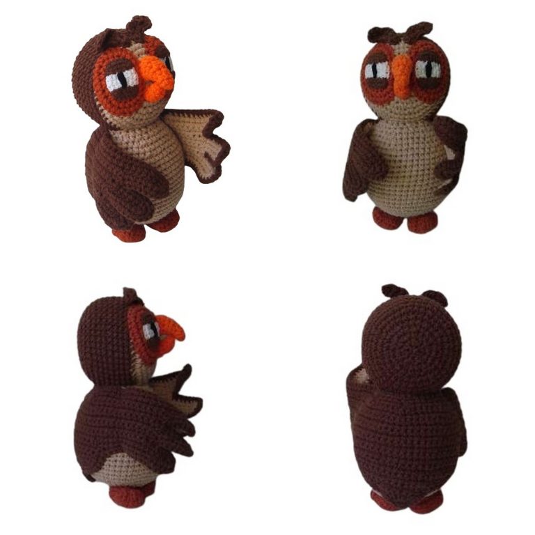 Free Cute Owl Amigurumi Pattern – Craft Your Adorable Feathered Friend!