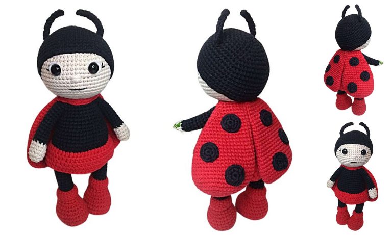 Ladybug Doll Amigurumi Free Pattern: Crochet Your Own Adorable Insect Friend!