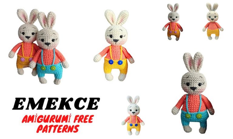 Little Cute Bunny Amigurumi Free Pattern: Craft Your Adorable Easter Companion!