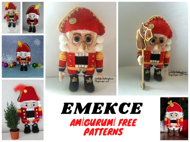 Amigurumi The Nutcracker Lead Soldier Free Crochet Pattern: Craft Your Own Charming Character!