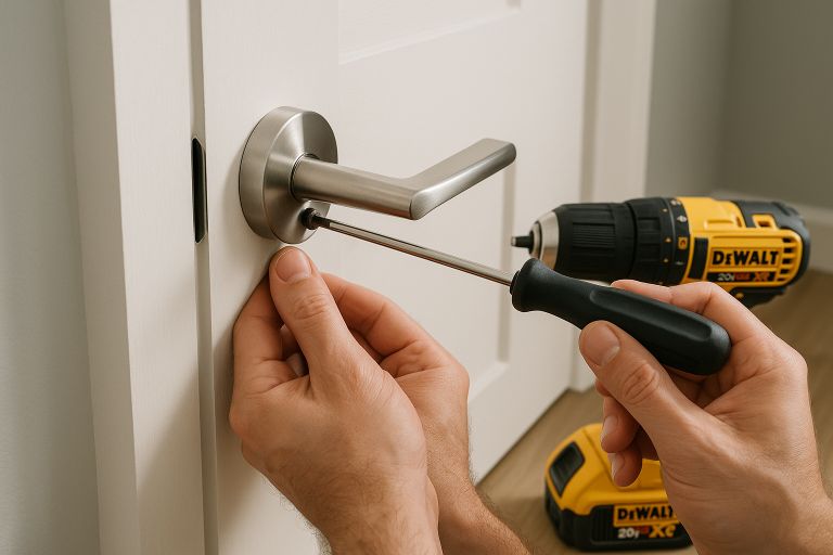 How to Fix a Loose Door Handle