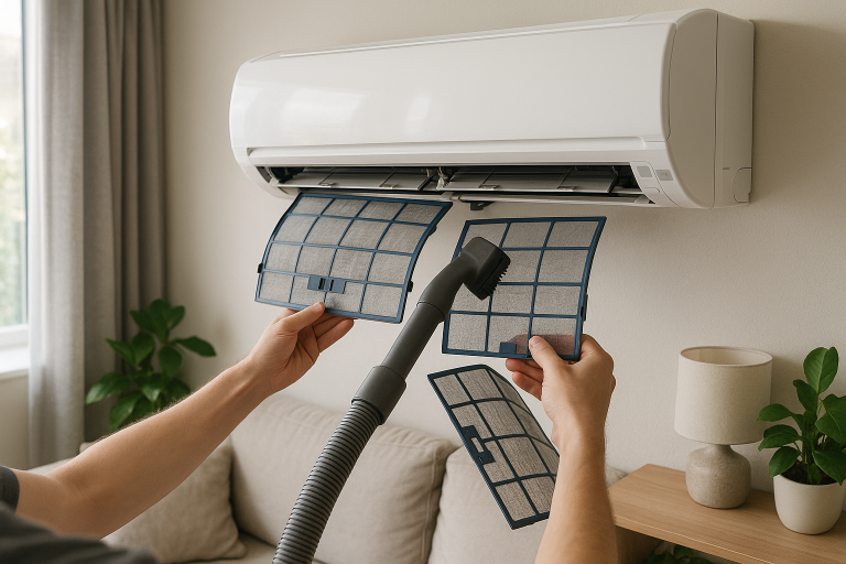 How to Clean Air Conditioner Filters