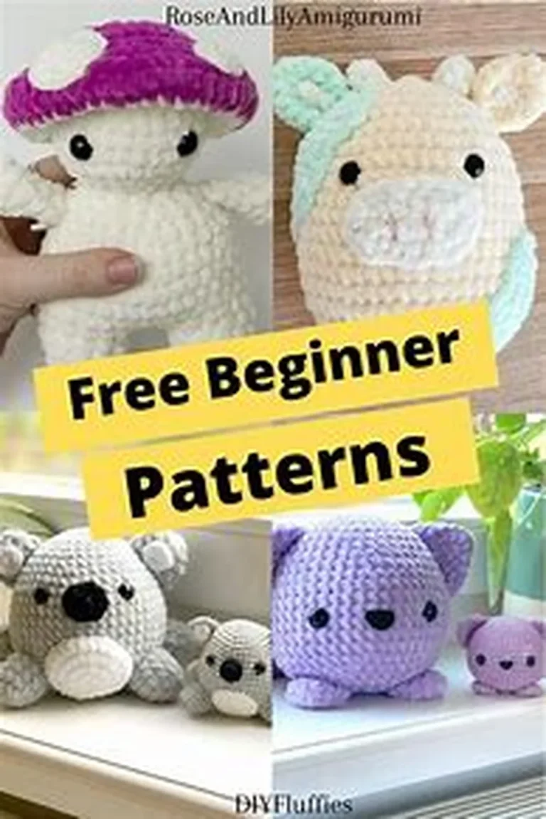 amigurumi ideas for beginners to practice