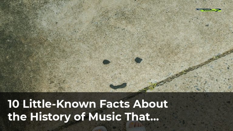 10 Little-Known Facts About the History of Music That Shocked Us
