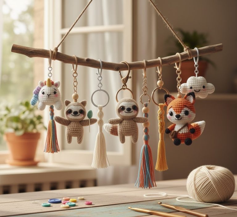 Fun Crochet Keychain Patterns to Personalize Your Style