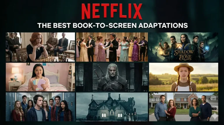From Page to Screen: Best Book Adaptations on Netflix