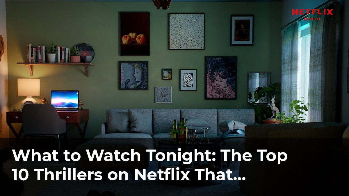 The Top 10 Thrillers on Netflix That Will Keep You on the Edge of Your Seat