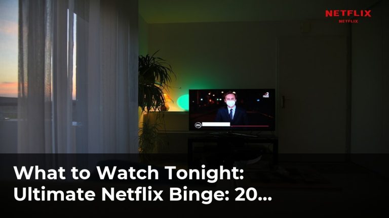 Ultimate Netflix Binge: 20 Hidden Gems You Can’t Miss