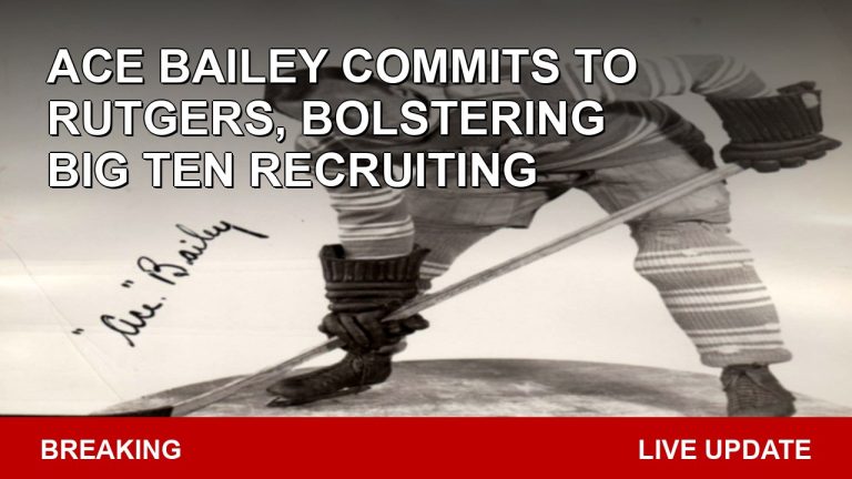 Ace Bailey Commits To Rutgers, Bolstering Big Ten Recruiting