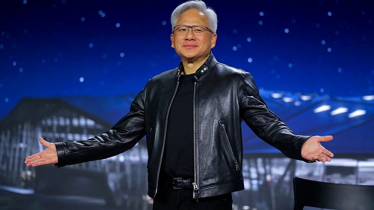 Nvidia Shares Close At Record, Market Cap Tops $5 Trillion