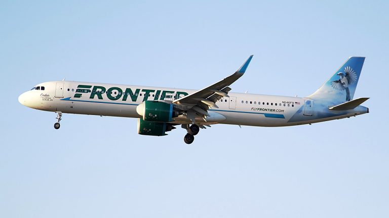 Frontier Airlines Plane Strikes Person On Airport Ramp