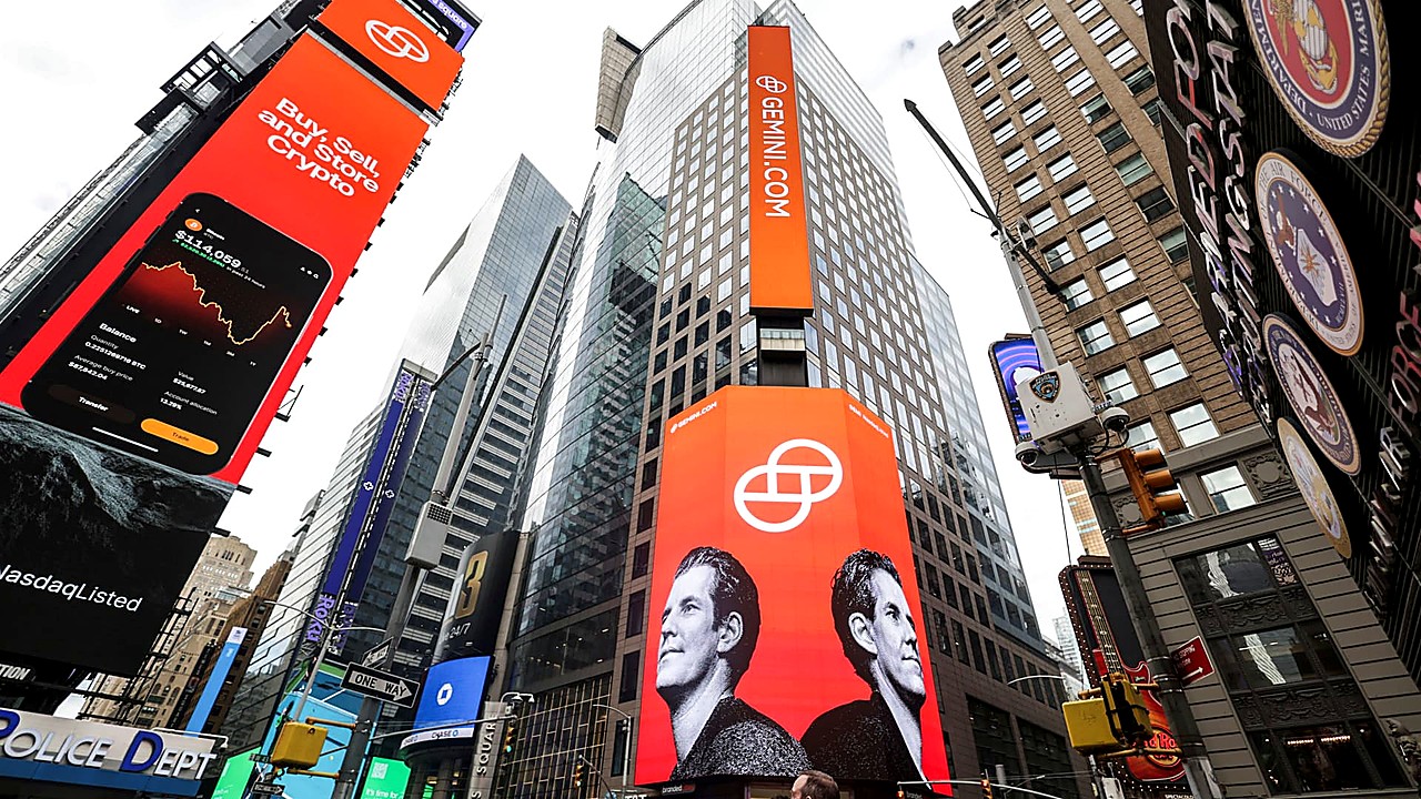 Gemini Jumps After Winklevoss Fund Invests $100 Million