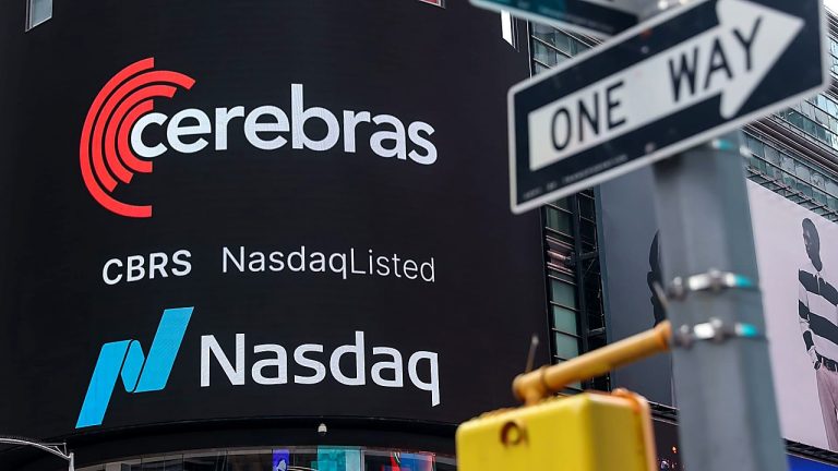 Cerebras Shares Slide After Surge In First Day Of Trading