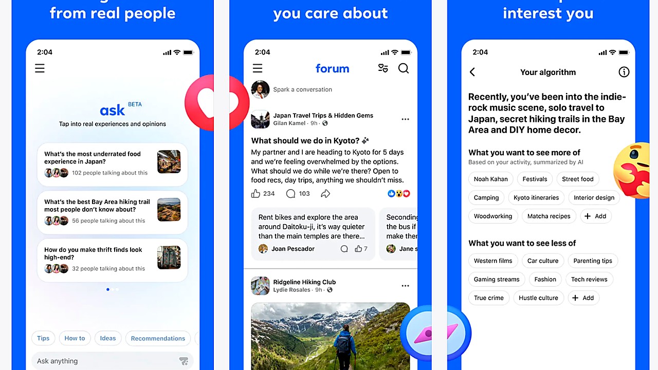 Meta Quietly Launches Forum, A Reddit-Like Community App