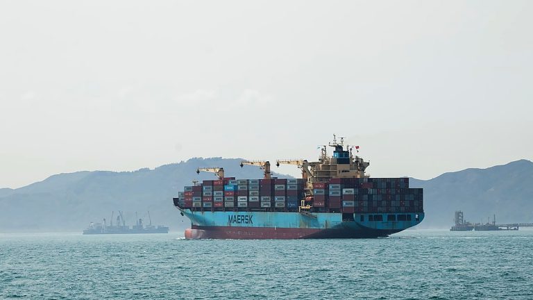 U.S. Navy Escorts Maersk Ship Through Strait Of Hormuz