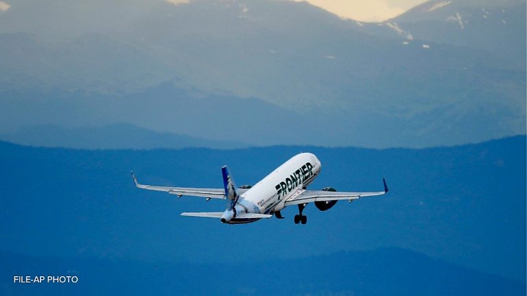 Frontier Jet Bound For LAX Strikes Person On Denver Runway