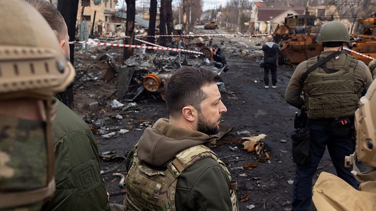Kyiv Hit By Russian Missiles After Zelenskyy Issues Warning