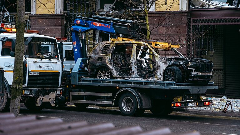 Russia Barrage Kills Dozens In Kyiv After Drones Mask Missiles